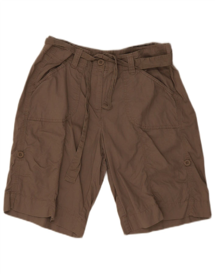 Marks & Spencer Γυναικείο Casual σορτς UK 12 Medium W30 Γκρι βαμβακερό