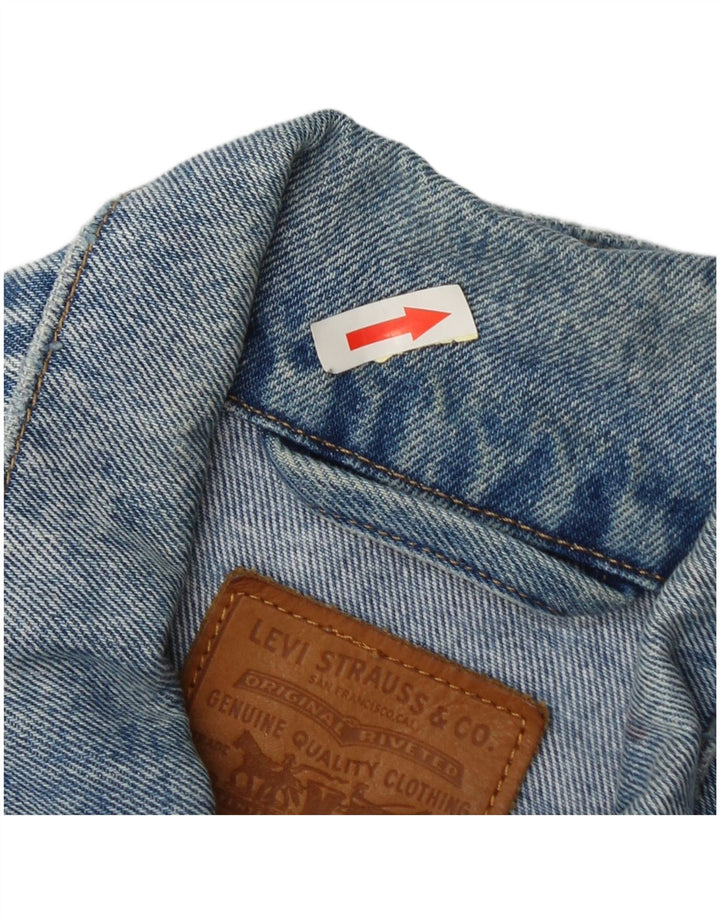 Ανδρικό τζιν μπουφάν Levi's UK 34 XS Μπλε βαμβακερό