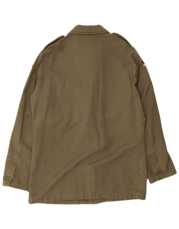 Vintage Ανδρικό Military Jacket UK 38 Medium Khaki