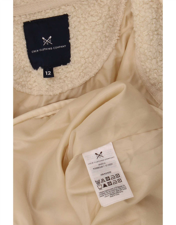 Crew Clothing Γυναικείο Fleece Jacket UK 12 Medium Beige Polyester