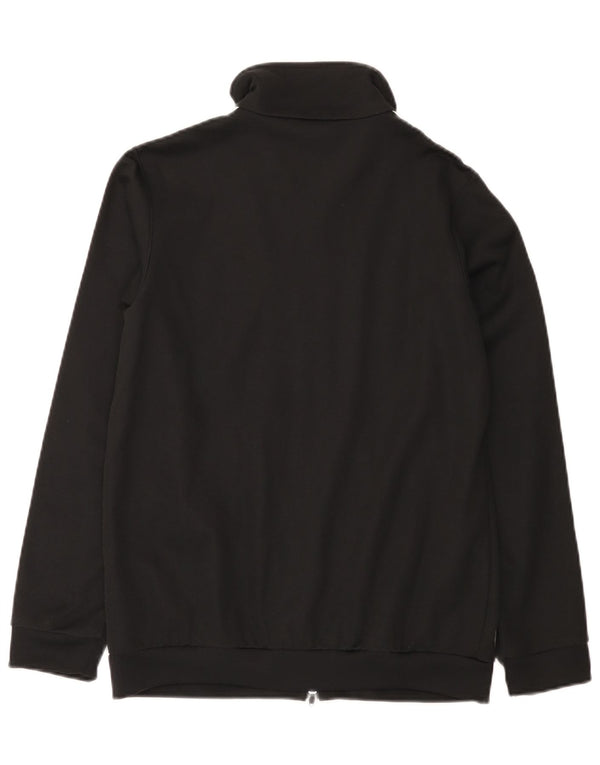 Γυναικεία αθλητική φόρμα Adidas Top Jacket UK 10 Small Black Cotton