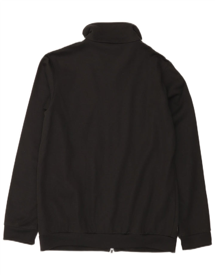 Γυναικεία αθλητική φόρμα Adidas Top Jacket UK 10 Small Black Cotton