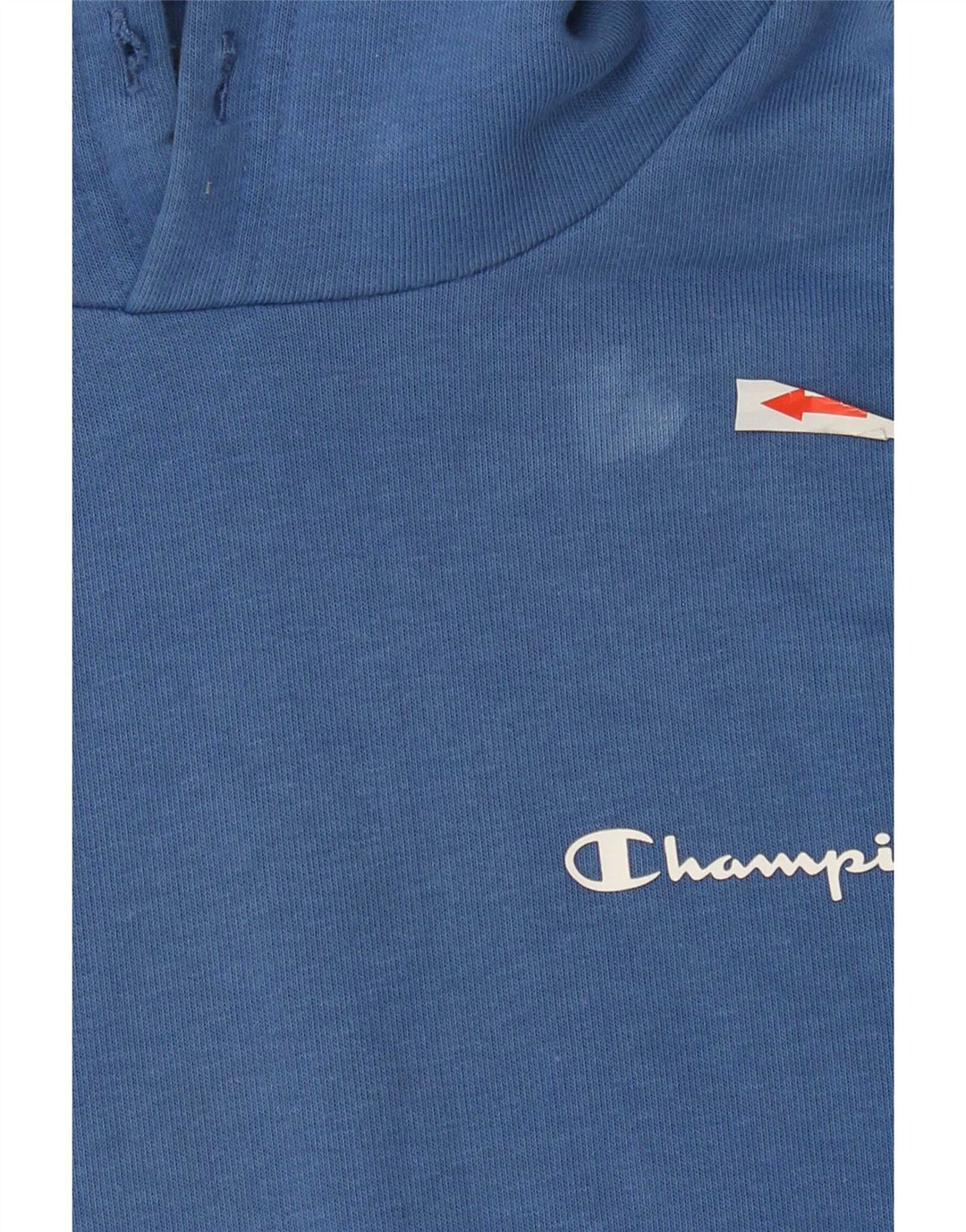 Champion Mens Hoodie Jumper Μεσαίο Μπλε Βαμβακερό