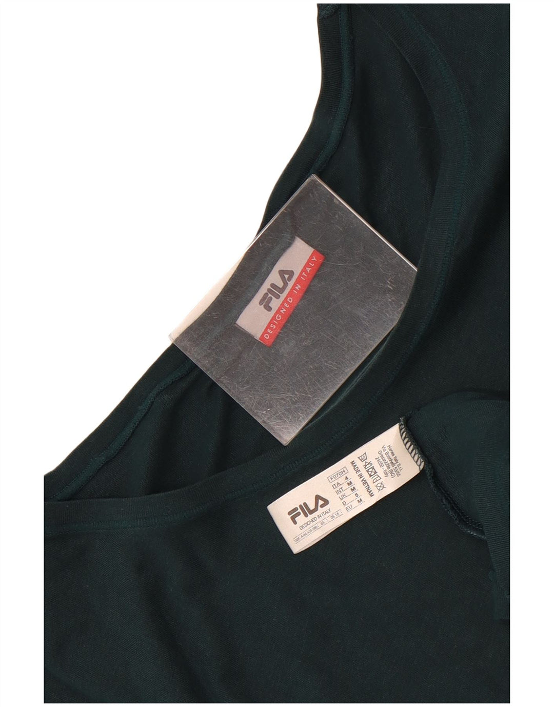Ανδρικό T-Shirt Fila Top Μεσαίο πράσινο βαμβακερό