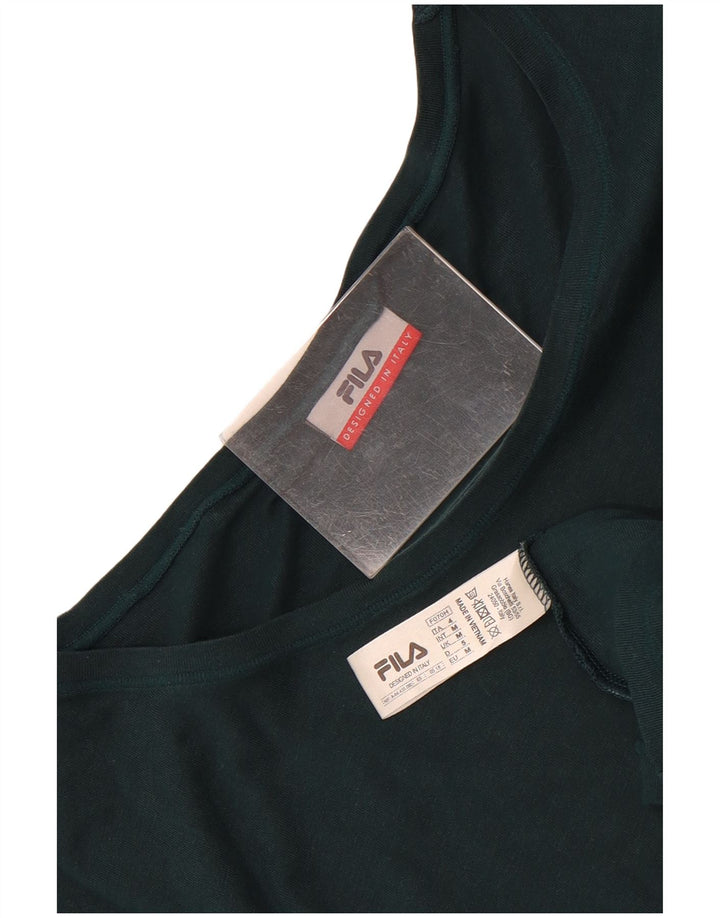 Ανδρικό T-Shirt Fila Top Μεσαίο πράσινο βαμβακερό