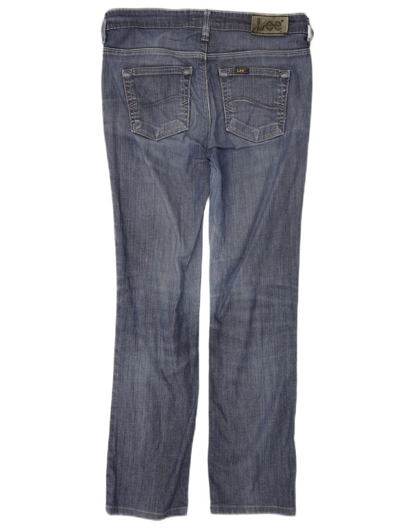 Lee Womens Rice Bootcut Jeans W28 L27 Μπλε βαμβακερό