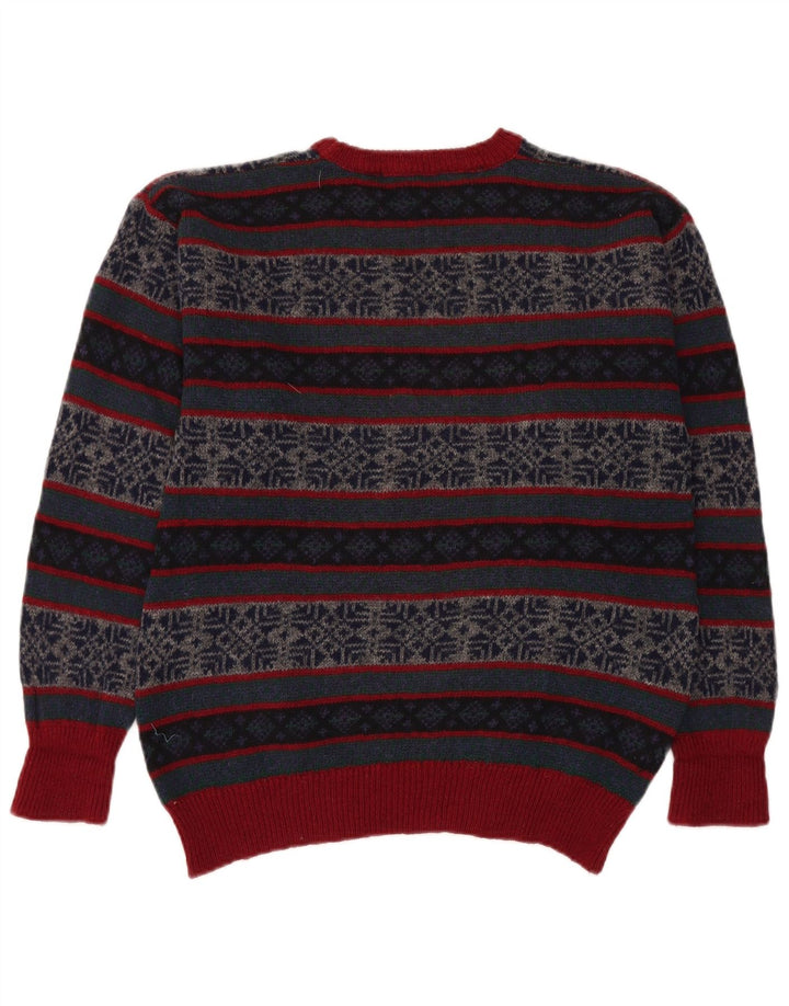 Ανδρικό πουλόβερ VINTAGE Crew Neck Jumper Medium πολύχρωμο Fair Isle