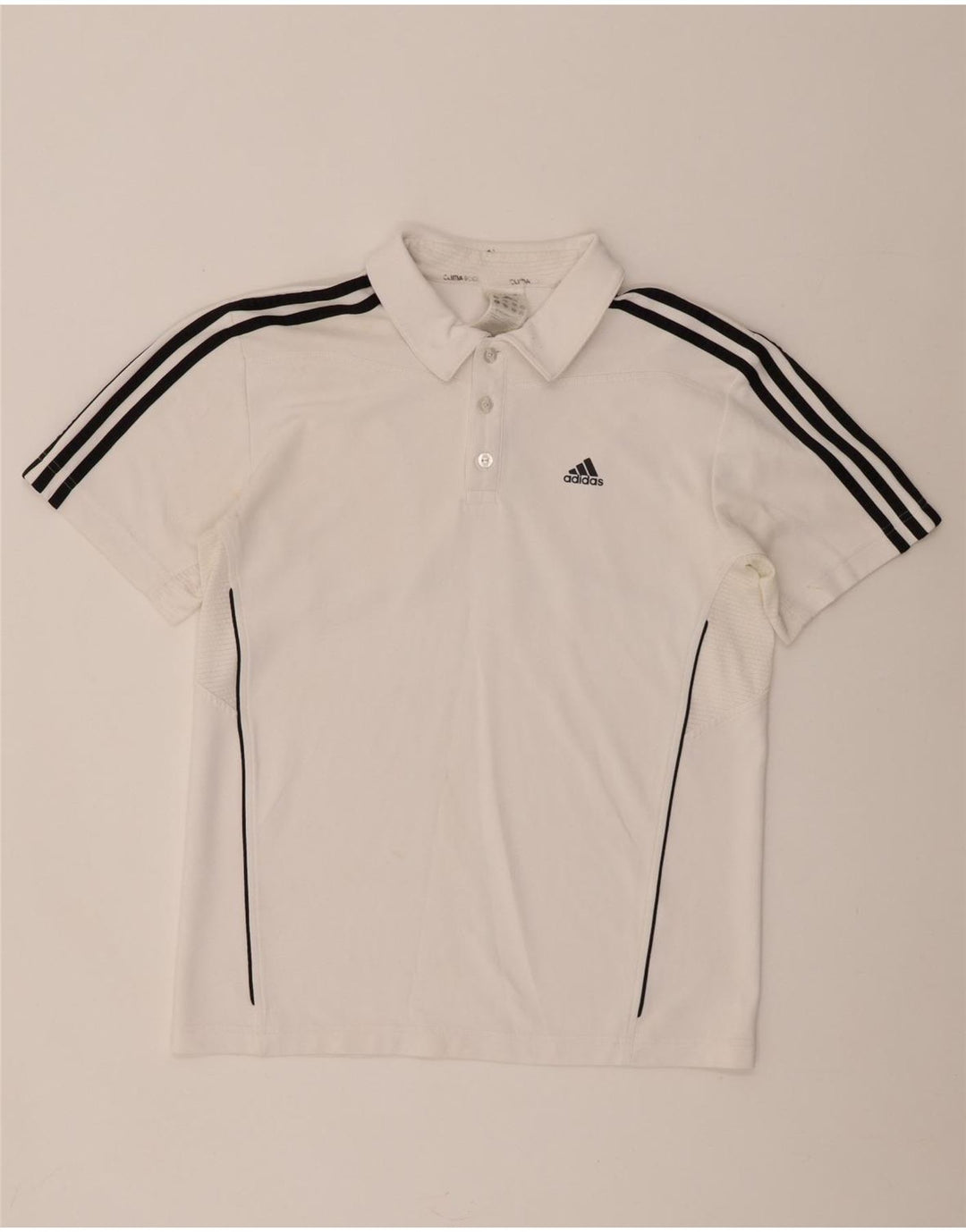 Ανδρικό πουκάμισο Adidas Climacool Polo Small White Polyester