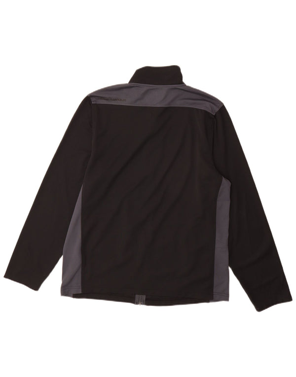 Under Armour Ανδρική φόρμα Heat Gear Top Jacket Large Black Colourblock