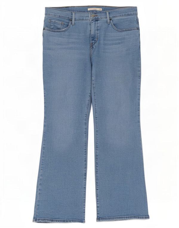 Levi's Womens 315 Shaping Bootcut Jeans US 14 XL W34 L31 Μπλε βαμβακερό