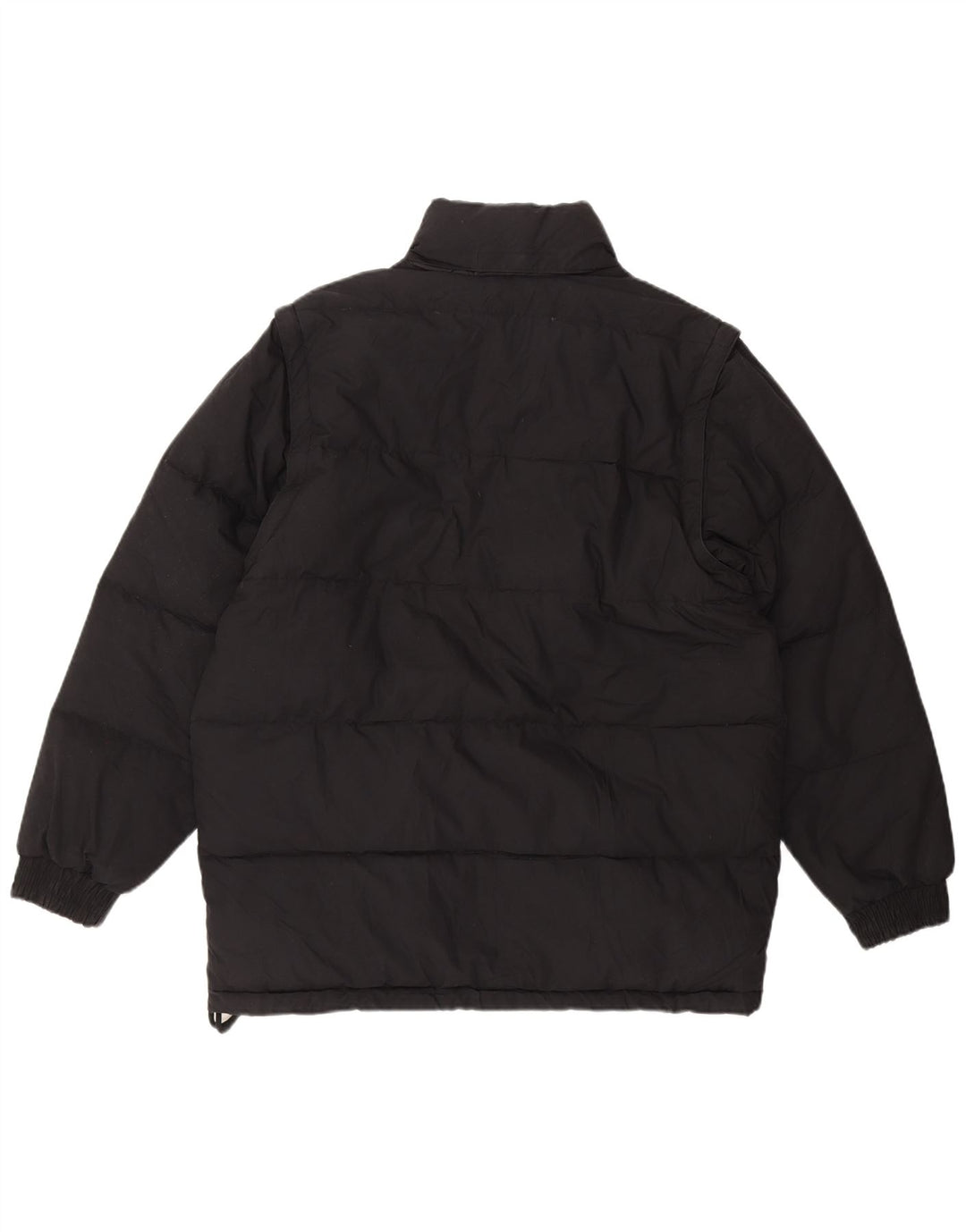 SERGIO TACCHINI Mens Padded Jacket UK 40 Large Black Polyester