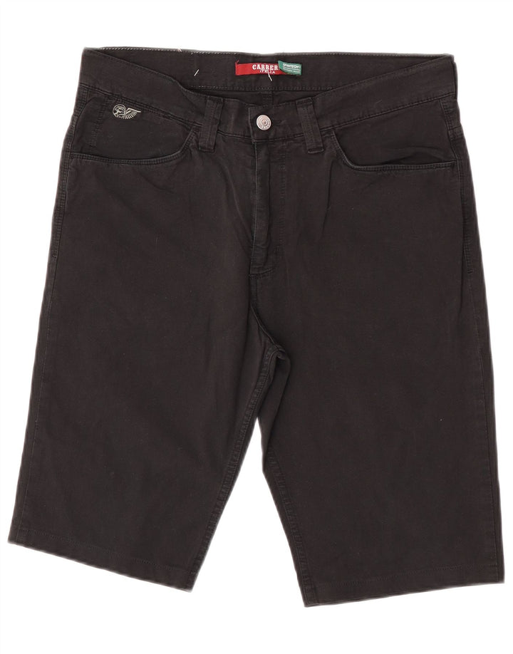Carrera Ανδρικό σορτς casual IT 48 Medium W30 Μαύρο βαμβακερό