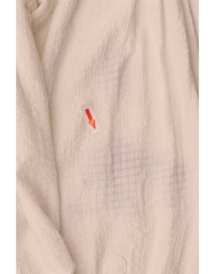 BKE Γυναικείο πουλόβερ Πουκάμισο Oversized Μπλούζα UK 16 Large White Rayon