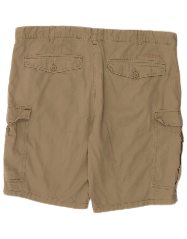 Mountain Warehouse Mens Cargo Shorts W40 XL Khaki Cotton