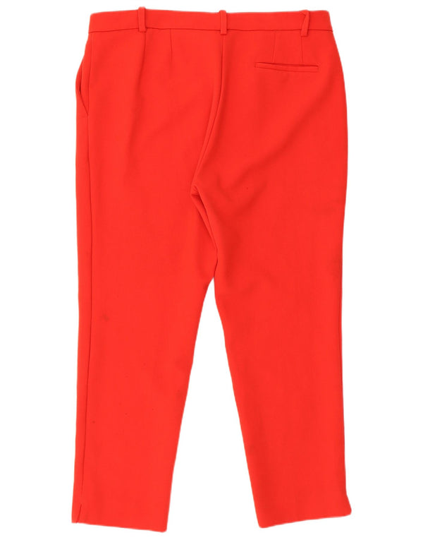 Marks & Spencer Γυναικείο κωνικό παντελόνι UK 16 Large W34 L26 Red