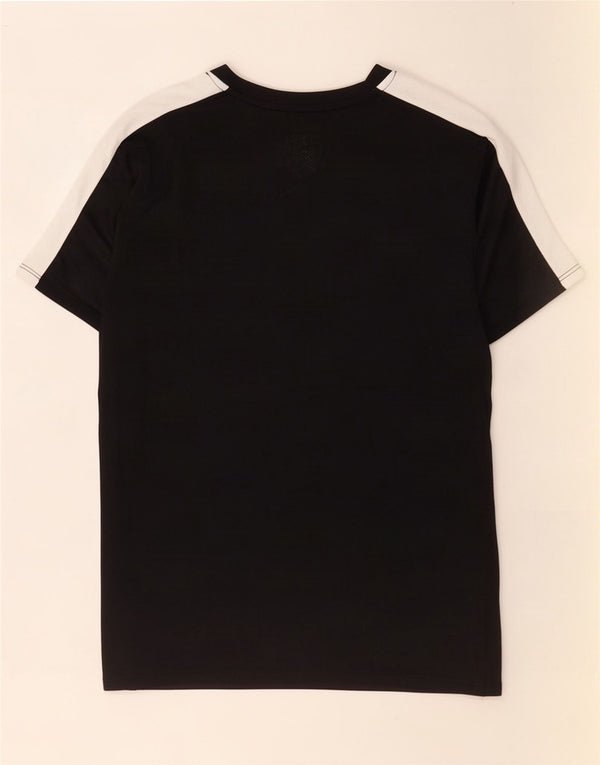 Μπλουζάκι Nike Boys Dri Fit Top 13-14 ετών XL Μαύρο πολύχρωμο πολυεστέρα