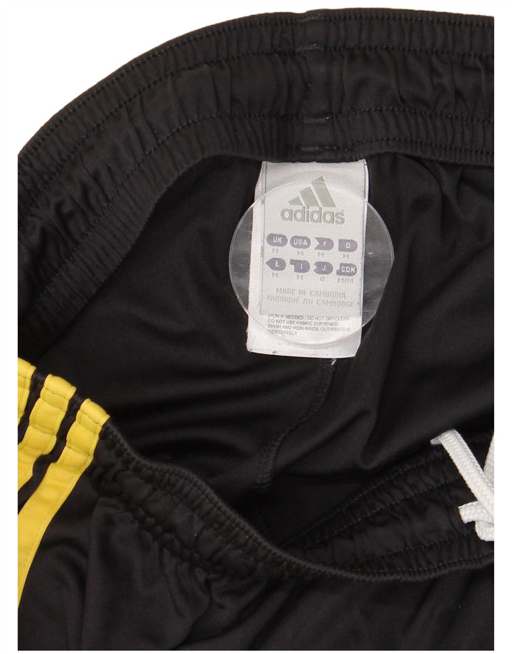 Αθλητικά σορτς ADIDAS για αγόρια Climalite 11-12 ετών Μεσαίο μαύρο πολυεστέρα