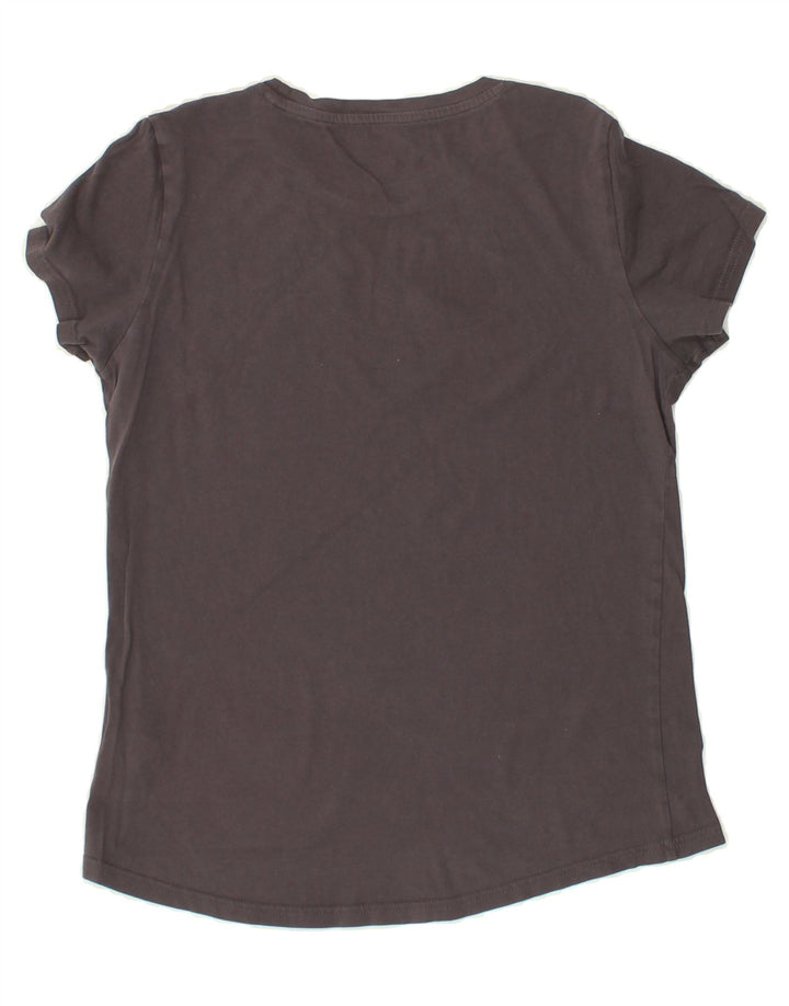 PUMA Womens Graphic T-Shirt Top UK 12 Medium Grey Cotton Vintage Puma and Second-Hand Puma from Messina Hembry 