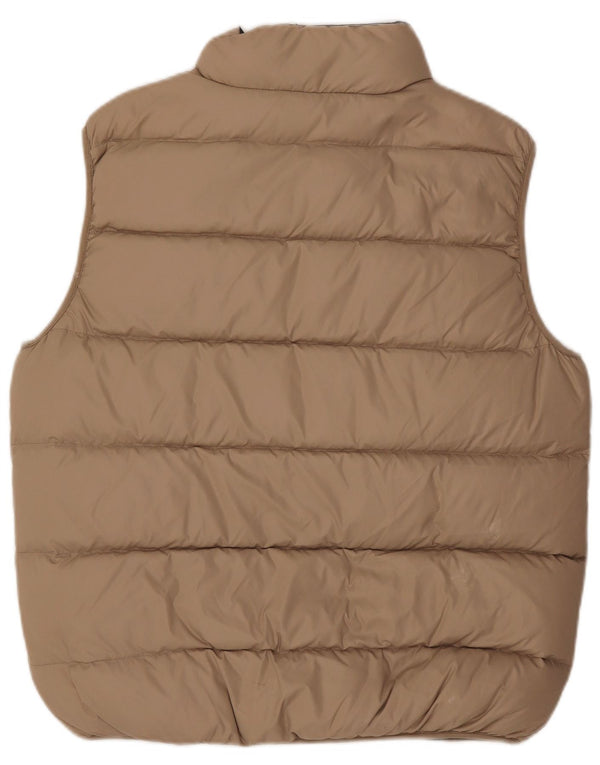 North Sails Ανδρικά αναστρέψιμα padded Gilet UK 40 Large Beige Nylon