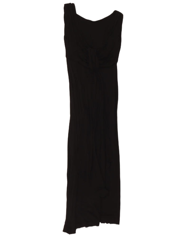 Γυναικείο Αμάνικο Maxi Φόρεμα French Connection UK 10 Small Black Viscose