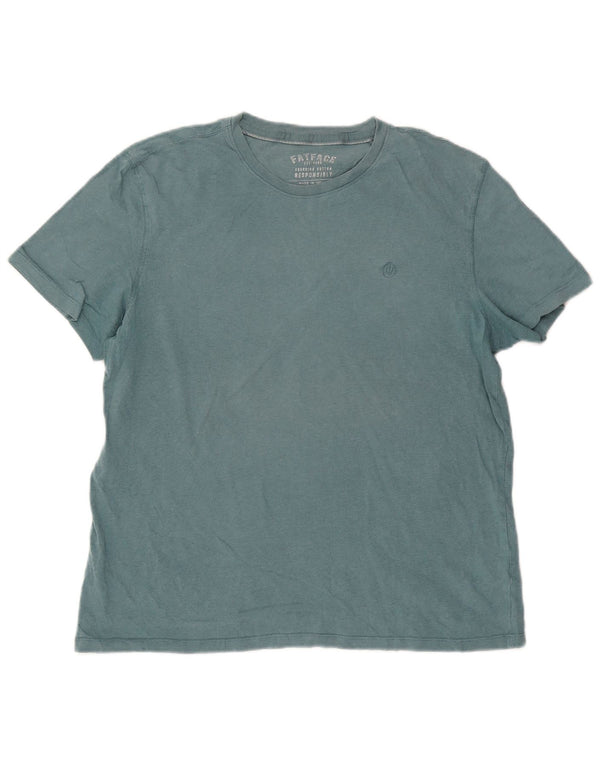 Fat Face Mens T-Shirt Top XL Blue Cotton