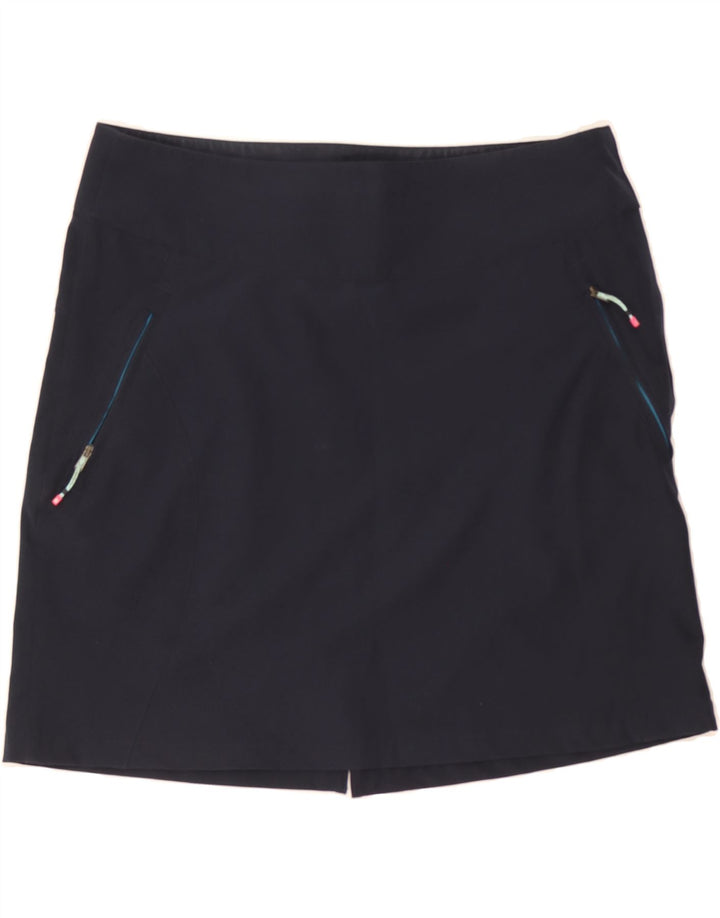 KILLTEC Womens Mini Skirt US 6 Medium W32 Navy Blue Polyester Vintage Killtec and Second-Hand Killtec from Messina Hembry 
