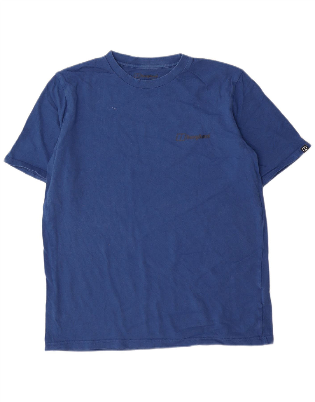 Ανδρικό T-Shirt Berghaus Top μεγάλο μπλε βαμβακερό