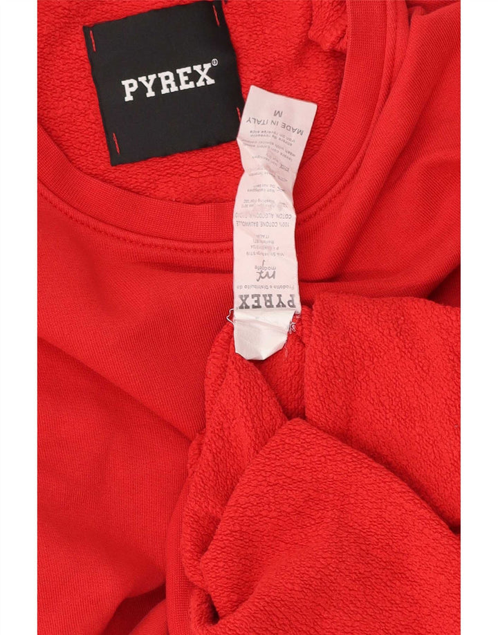 Ανδρικό γραφικό φούτερ Pyrex Jumper Μεσαίο κόκκινο βαμβακερό