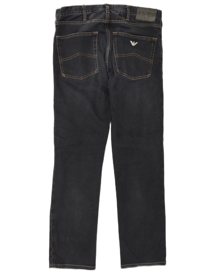 Armani Ανδρικό Slim Jeans W30 L30 Navy Blue Cotton