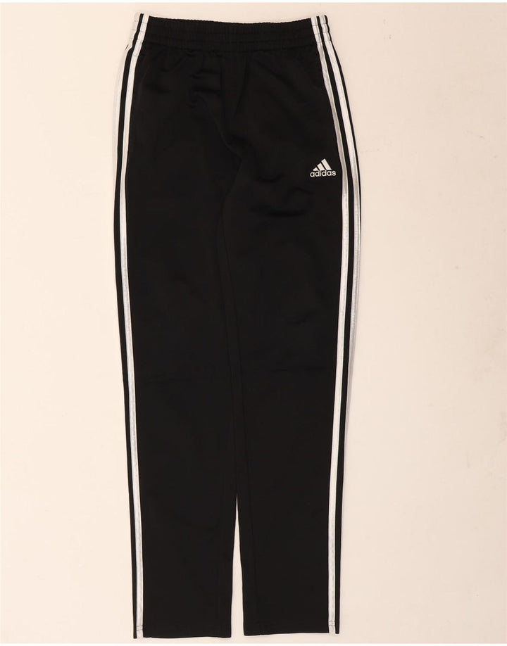 Παντελόνι αθλητικής φόρμας Adidas Boys 14-15 ετών Μεγάλο Μαύρο Πολυεστέρα