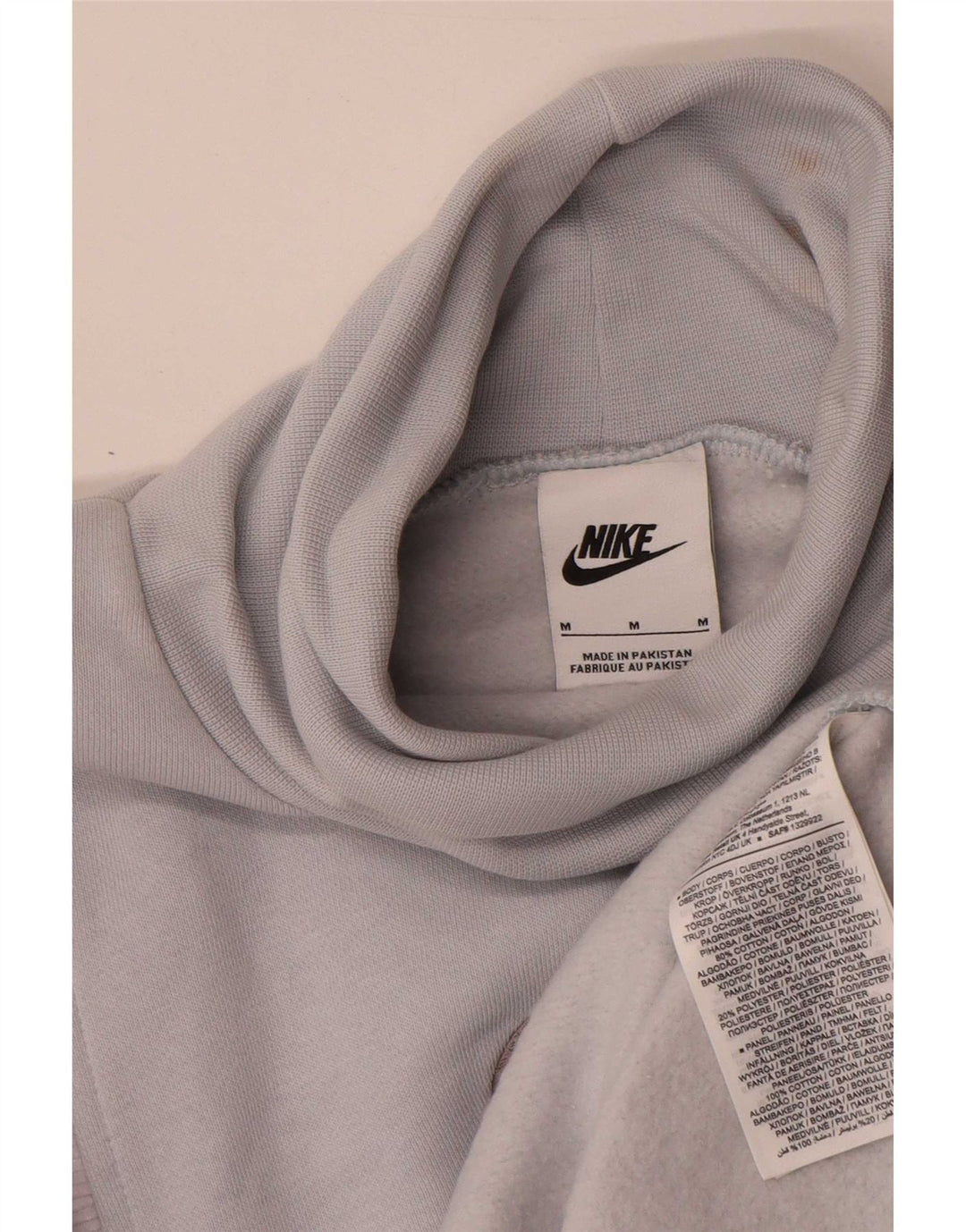 Γυναικείο γραφικό φούτερ Nike Jumper UK 14 Medium Blue Colourblock