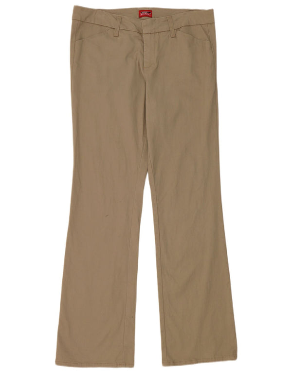 Dickies Γυναικείο Bootcut Casual Παντελόνι US 13 Large W32 L31 Μπεζ βαμβακερό