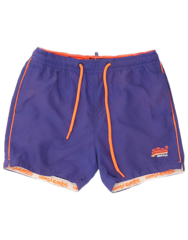 Ανδρικό σορτς κολύμβησης Superdry Medium Purple Polyester