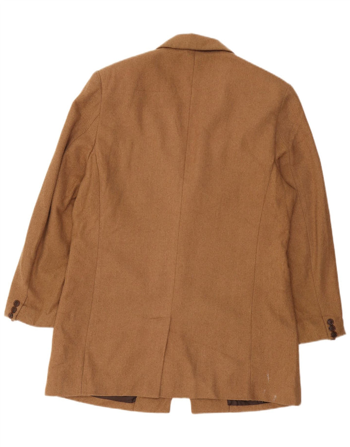 Marks & Spencer Ανδρικό μπλέιζερ με 2 κουμπιά μπουφάν UK 38 Μεσαίου καφέ πολυεστέρα