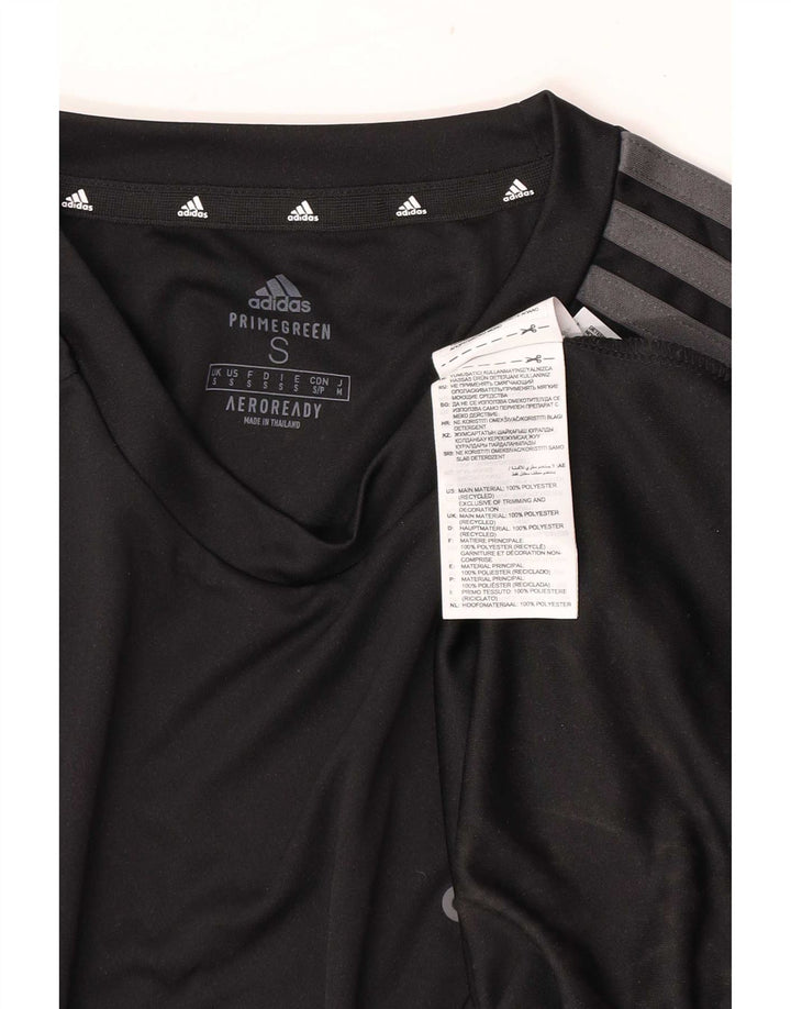 Adidas Ανδρικό T-Shirt Aeroready Top Small Black Polyester