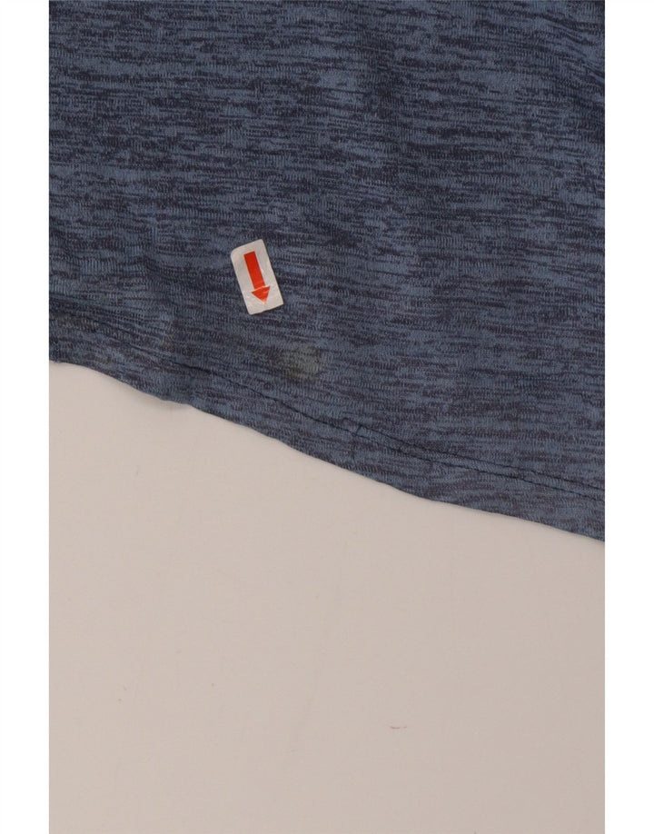 Ανδρικό T-Shirt NIKE Dri Fit Top XL Blue Flecked Polyester