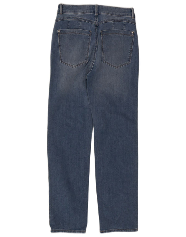 Marks & Spencer Γυναικεία Sienna Straight Jeans UK 10 Small W27 L27 Blue