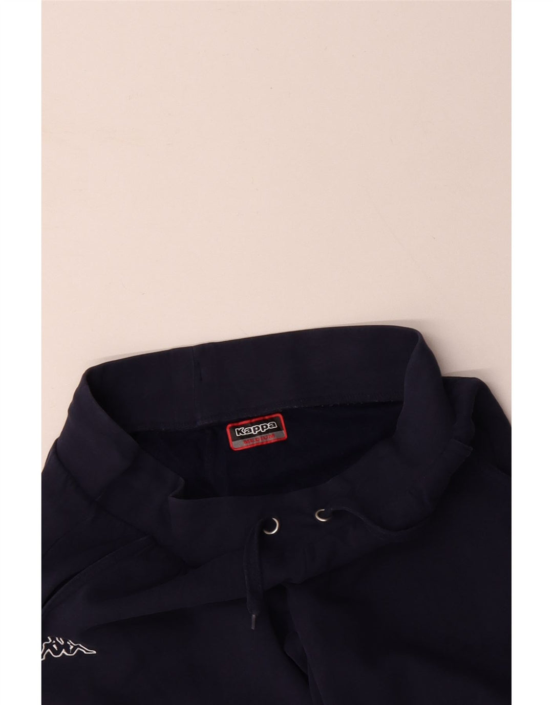 Γυναικεία αθλητική φόρμα KAPPA Παντελόνι Joggers UK 14 Medium Navy Blue Cotton