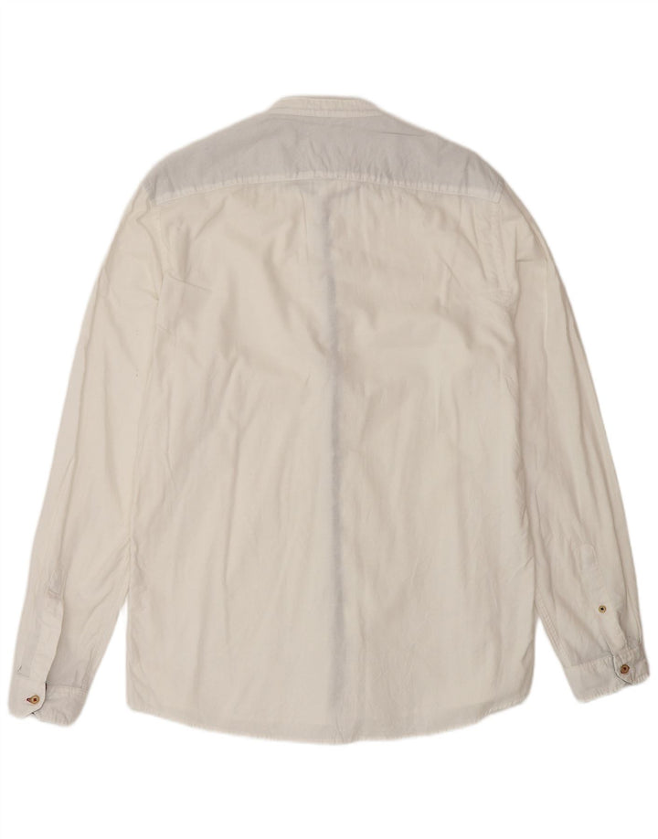 Ανδρικό πουκάμισο Zara Slim Fit μεγάλο λευκό