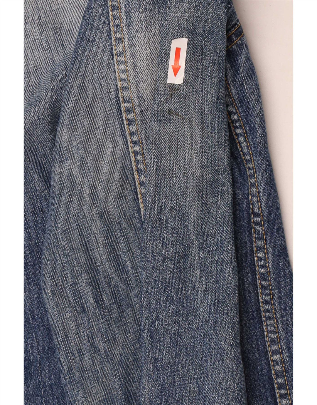 Levi's Mens Acid Wash Denim Jacket UK 38 Medium Blue Cotton Classic