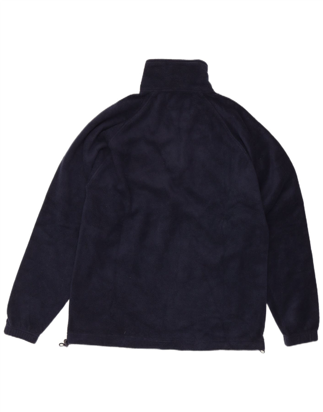 Kappa Ανδρικό φερμουάρ Fleece Jumper Μεγάλο Navy Blue Polyester