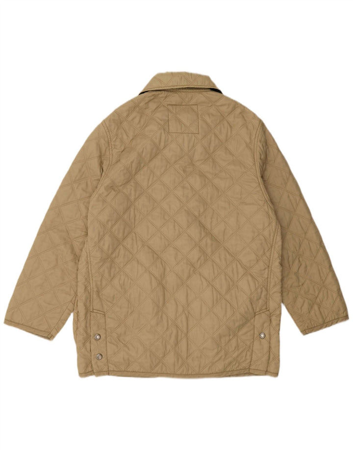 Vintage Ανδρικό Καπιτονέ Μπουφάν IT 50 Large Beige