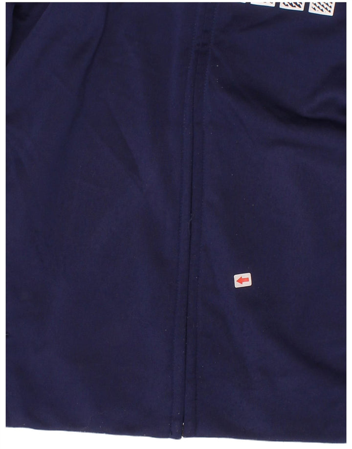 Puma Boys Graphic αθλητική φόρμα Top Jacket 7-8 Years Navy Blue Colourblock