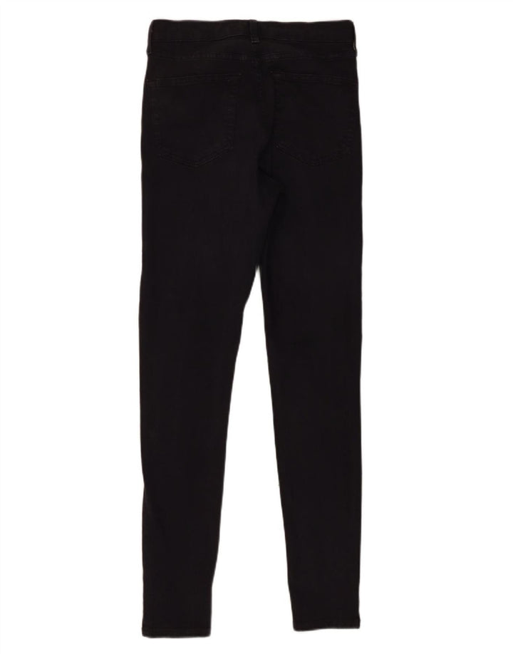 Topshop Γυναικεία Skinny Jeans W28 L29 Μαύρο Πολυεστέρας