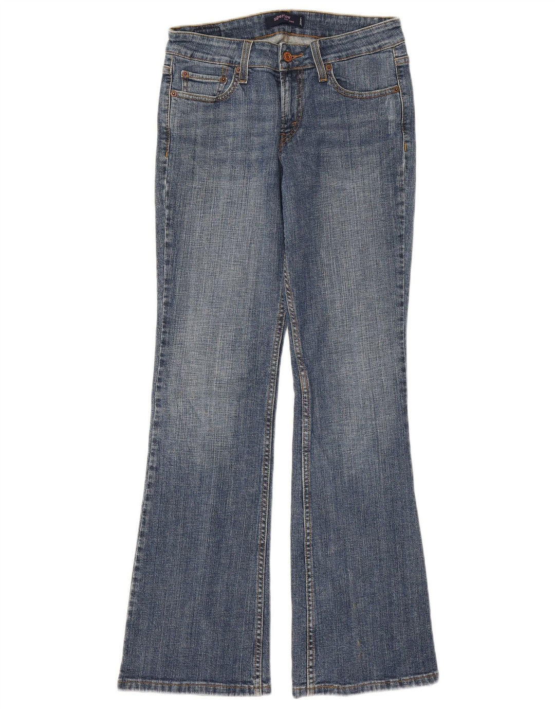 LEVI'S Γυναικείο Τζιν 518 Super Low Bootcut US 5 Medium W28 L31 Μπλε βαμβακερό