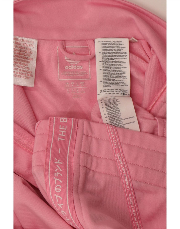 Adidas Graphic αθλητική φόρμα 11-12 ετών ροζ πολυεστέρας