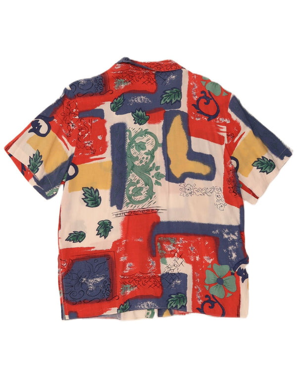 Canda Γυναικείο κοντομάνικο πουκάμισο UK 18 XL Πολύχρωμο Floral