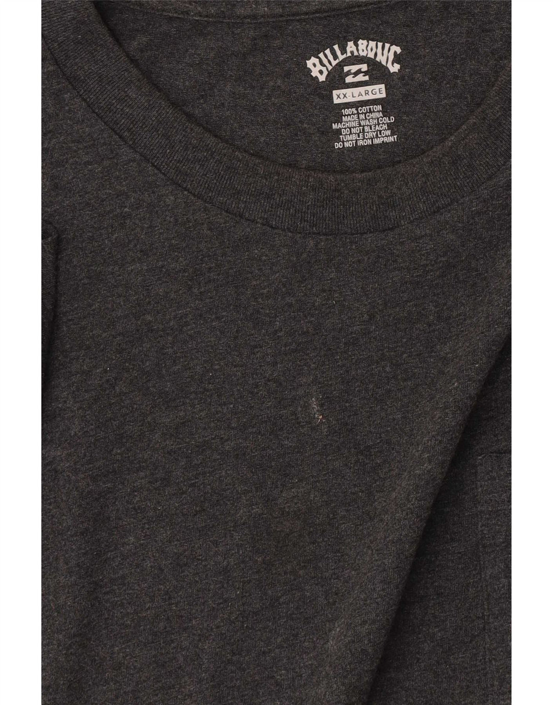 Ανδρικό T-Shirt Billabong Top 2XL Γκρι βαμβακερό