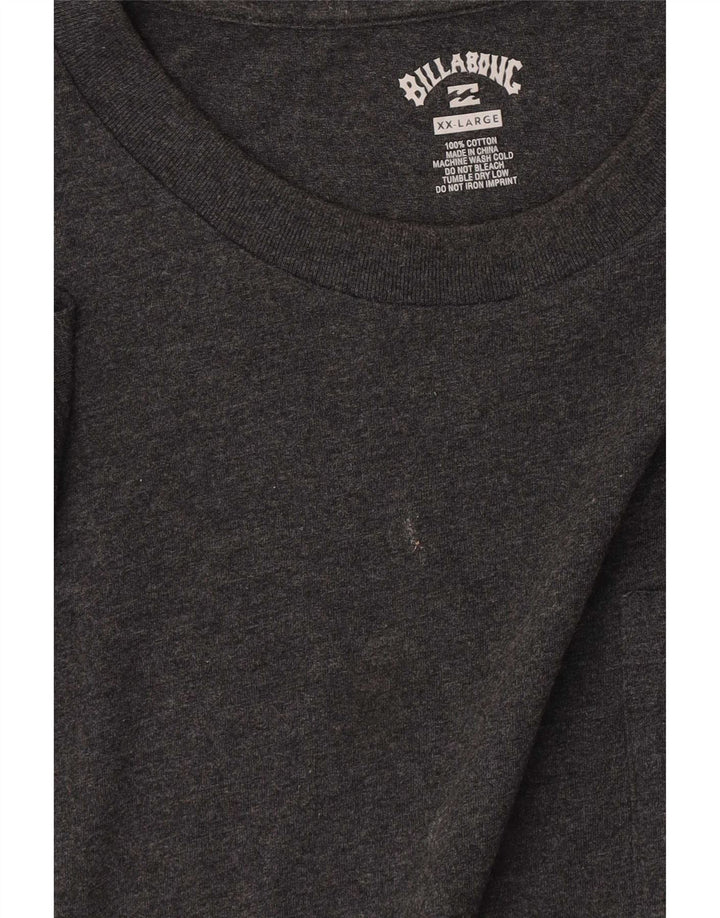 Ανδρικό T-Shirt Billabong Top 2XL Γκρι βαμβακερό