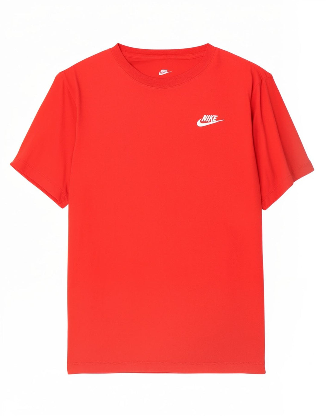 Ανδρικό μπλουζάκι Nike, μικρό κόκκινο βαμβακερό